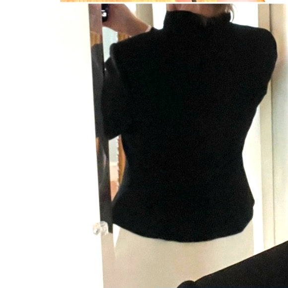 Tahari Auther S. Levine Black Blazer Jacket Size 14 - Picture 4 of 13